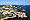 Ulcinj panorama miasta, na pierwszym planie Stare Miasto.